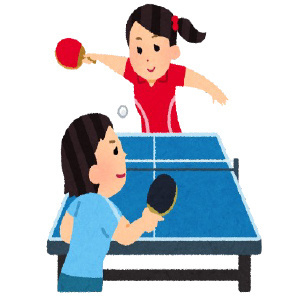 夏休み卓球教室イメージ
