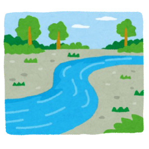 河口干潟の生きもの観察イメージ